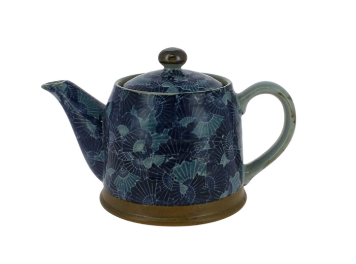 THÉIÈRE JAPONAISE CÉRAMIQUE 350ML - ÉVENTAILS