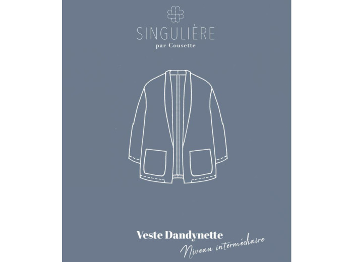 Singulière par Cousette – Patron Couture Veste "Dandynette" du XS au XL