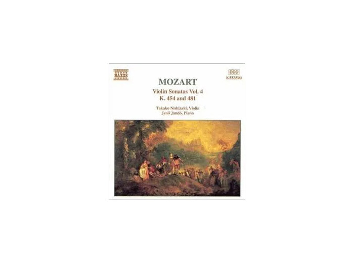 Cd Wolfgang Amadeus Mozart - Violin Sonatas Vol. 4 (1999)