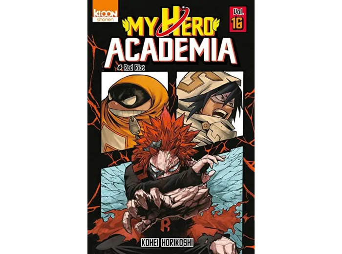 Manga Ki-Oon - My Hero Academia Tome 16 - Red Riot