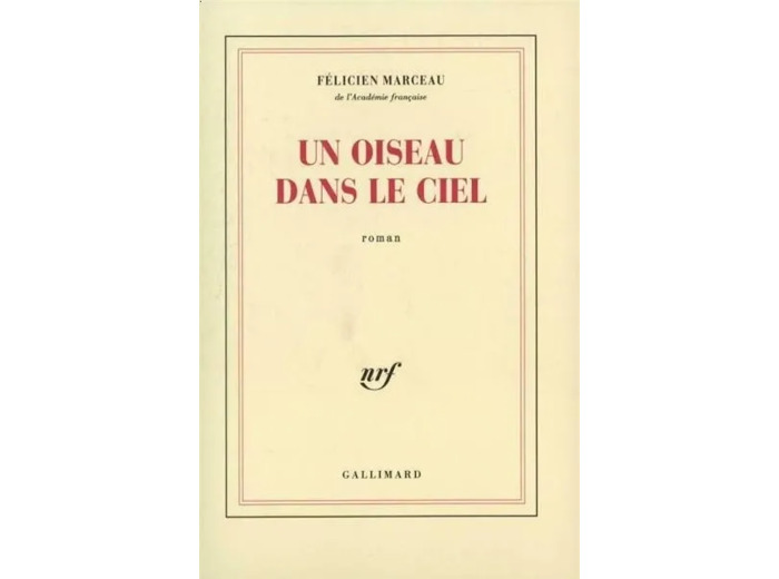 Livre Un Oiseau Dans le Ciel