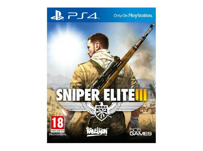 Jeu Ps4 Sniper Elite Iii