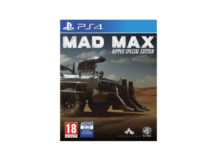 Jeu Ps4 Mad Max Ripper Special Edition