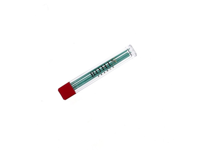 Bohin – Recharge  de Mines pour Crayon Craie Coloris Bleu (x6)