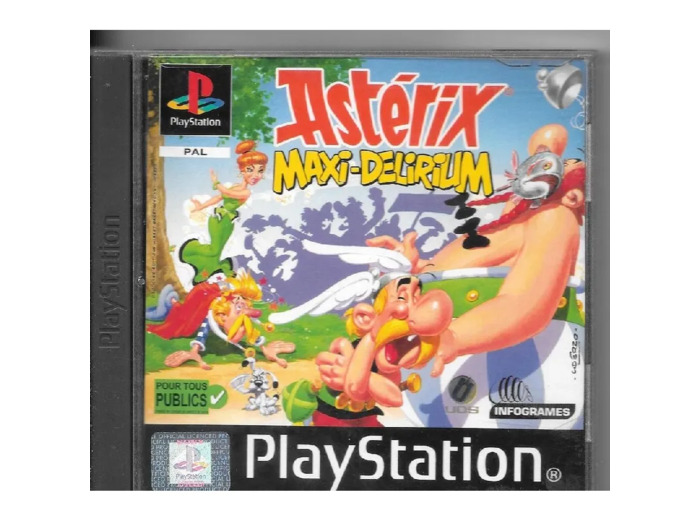 Jeu Ps1 Asterix Maxi-delirium