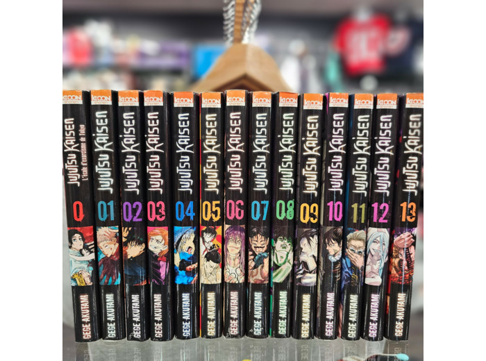 [COLLECTION MANGA OCCASION] jujutsu kaisen tome 0 a 13
