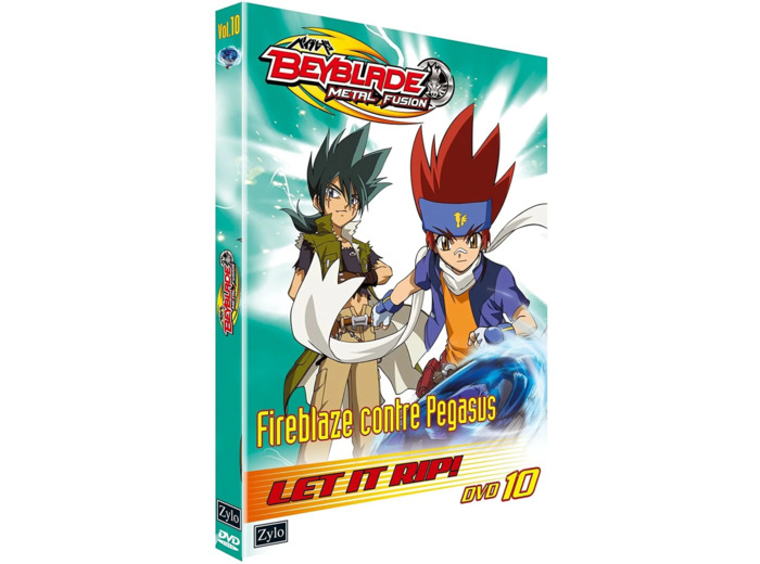 Dvd Beyblade Metal Fusion - Vol. 10 : Fireblaze contre Pegasus