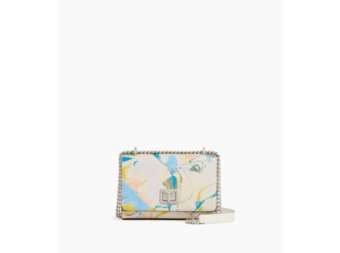 Petit sac bandoulière Eva en cuir caviar