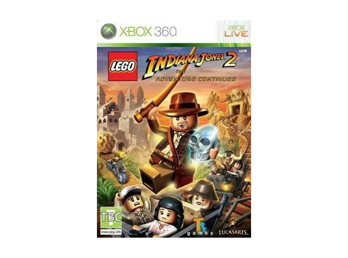 Jeu Xbox 360 Lego Indiana Jones  2 - L'Aventure Continue