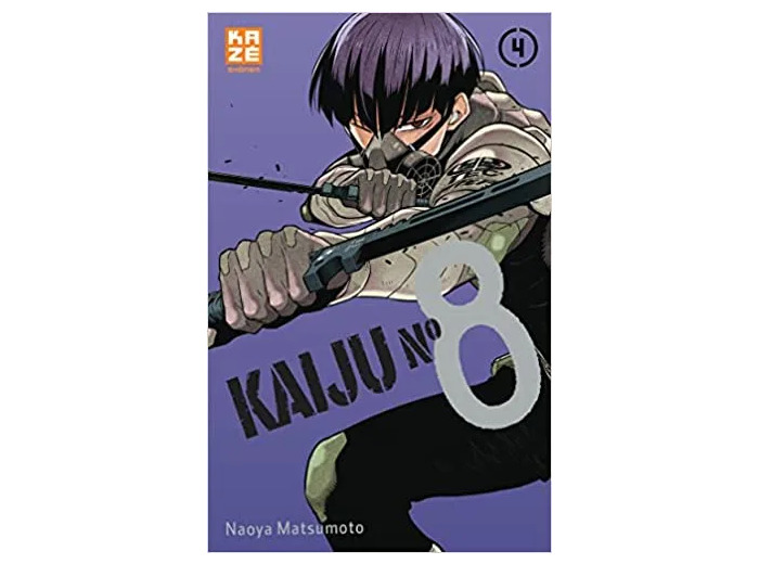 Livre Kaiju N°8 - Tome 4