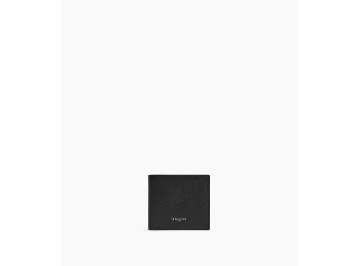 Porte cartes horizontal Lucien en cuir grainé