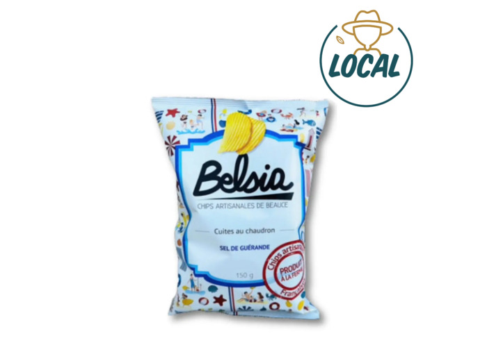 Chips de Léopold - Sel de Guérande ondulée - Belsia
