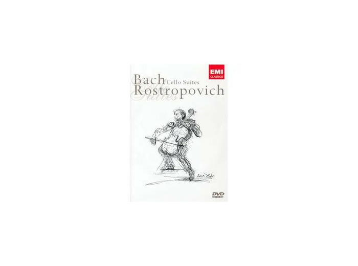 Dvd Bach - Cello Suites - Rostropovich