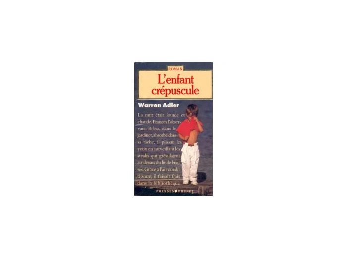 Livre L'enfant crépuscule