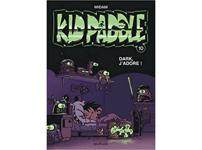 Livre Kid Paddle t.10 ; dark, j'adore !