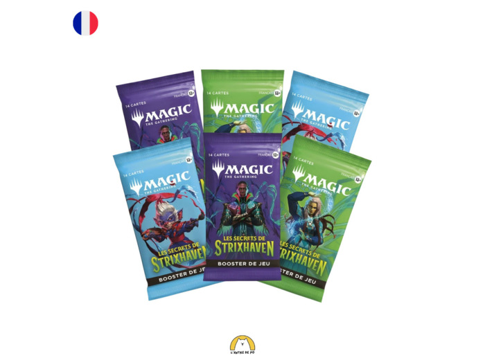 Lot de 6 boosters Les Secrets De Strixhaven (FR)