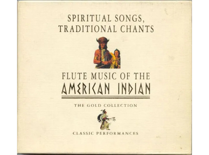 Cd Spiritual Songs, Traditional Chants Flute Music Of The American Indian (1997, Box Set)