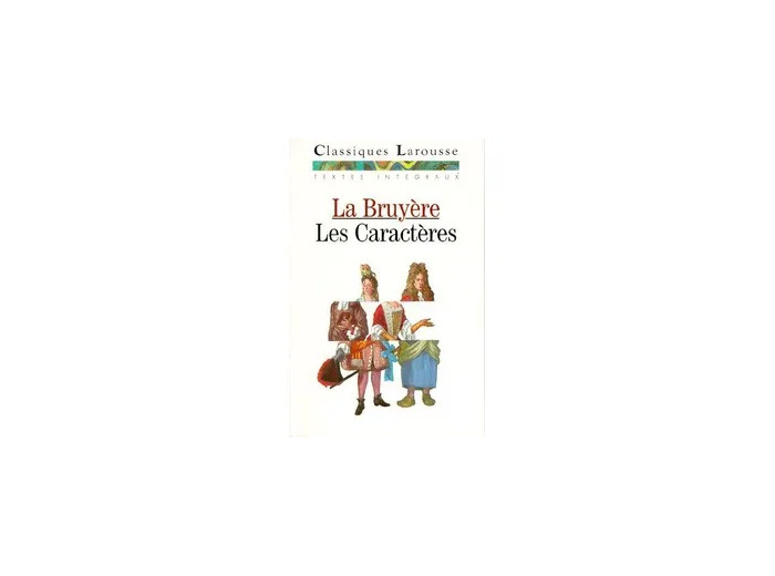 Livre Les Caractères