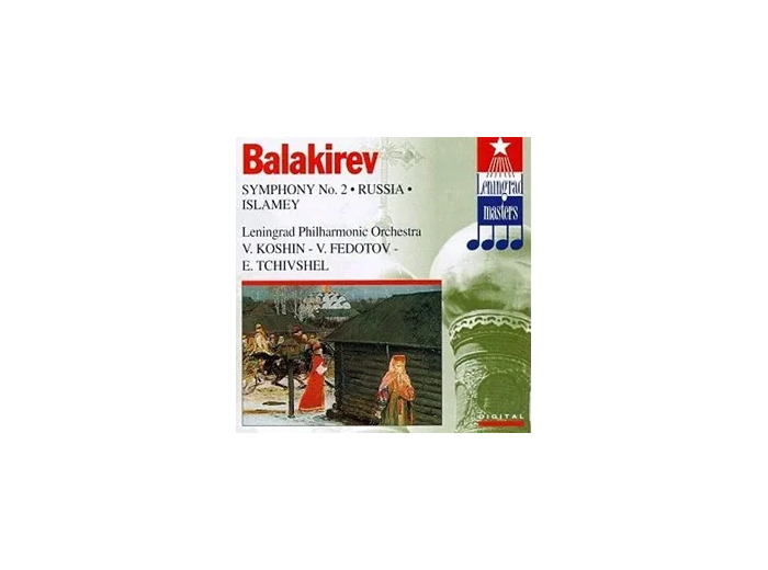 Cd Mily Balakirev - Symphony No.2 / Russia / Islamey (1995)
