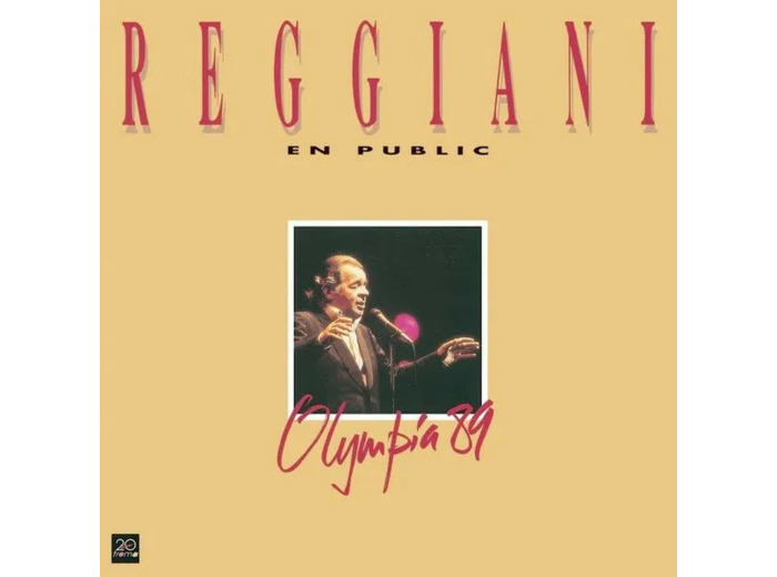 Cd Serge Reggiani - Reggiani En Public Olympia 89 (1989)
