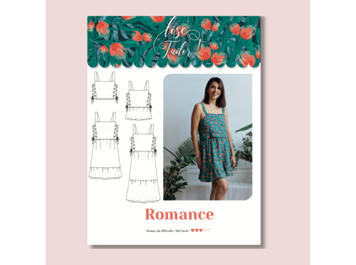 Lise Tailor – Patron Femme Robe ou Top "Romance" du 34 au 52