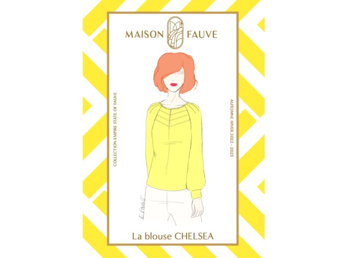 Maison Fauve - Patron Couture Blouse "Chelsea" du 34 au 52