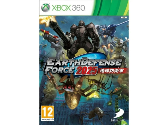 Jeu XBox 360 Earth Defense Force 2025