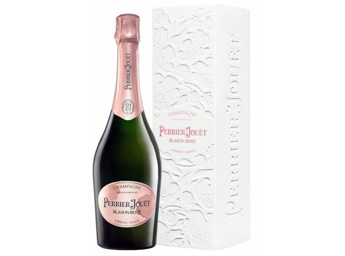 Champagne Perrier Jouet Blason Rosé Avec Coffret 75cl