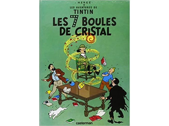Livre Les 7 Boules de Cristal = The Seven Crystal Balls