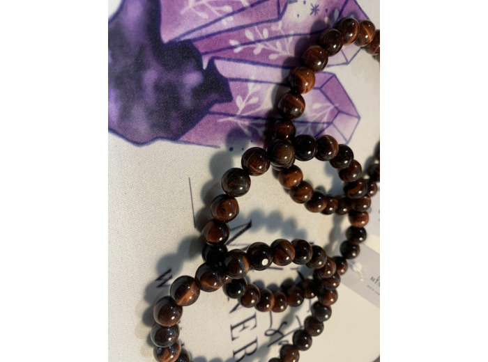 Bracelet en oeil de taureau