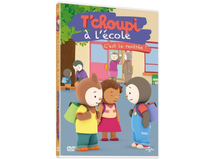 Dvd T'choupi à l'école - C'est la rentrée !