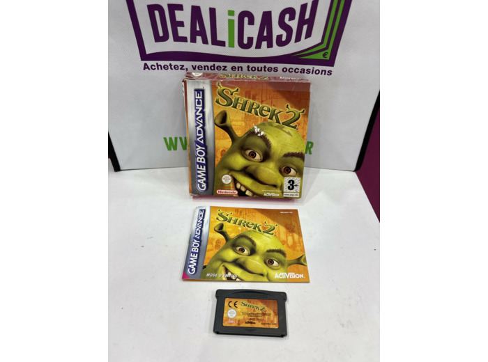 Jeu GBA Shrek 2