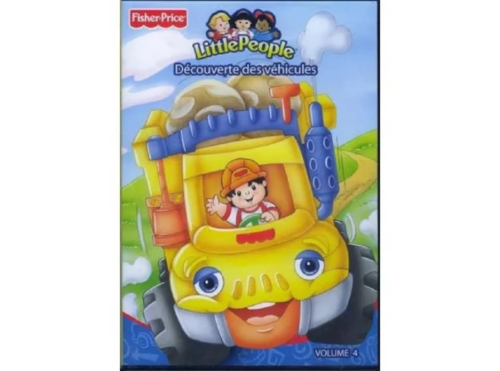 Dvd Découverte des véhicules LITTLEPEOPLE