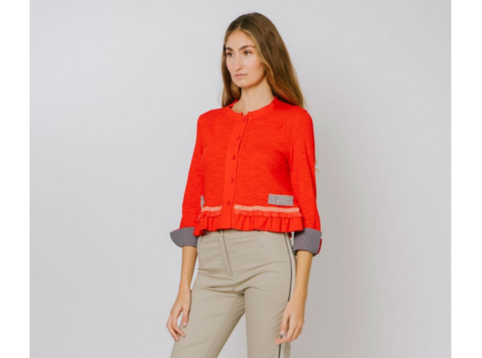 Veste rouge