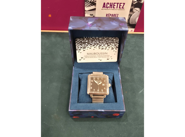 Montre Mauboussin Viril XXL Acier Homme
