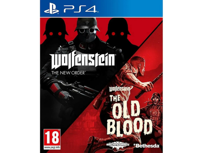 Jeu Ps4 Wolfenstein The New Order / Wolfenstein The Old Blood