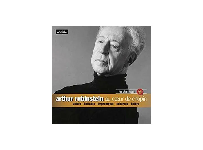 Cd Frédéric Chopin, Arthur Rubinstein - Au Coeur de Chopin (2013)