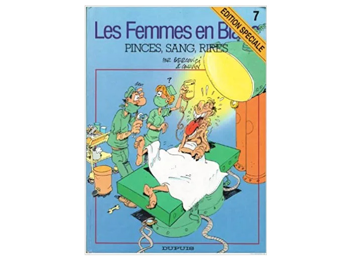 Livre Les Femmes En Blanc N°7, Pinces Sans Rire