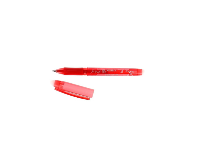 Bohin – Stylo Thermosensible Kekalor Effaçable au Fer à Repasser Rouge