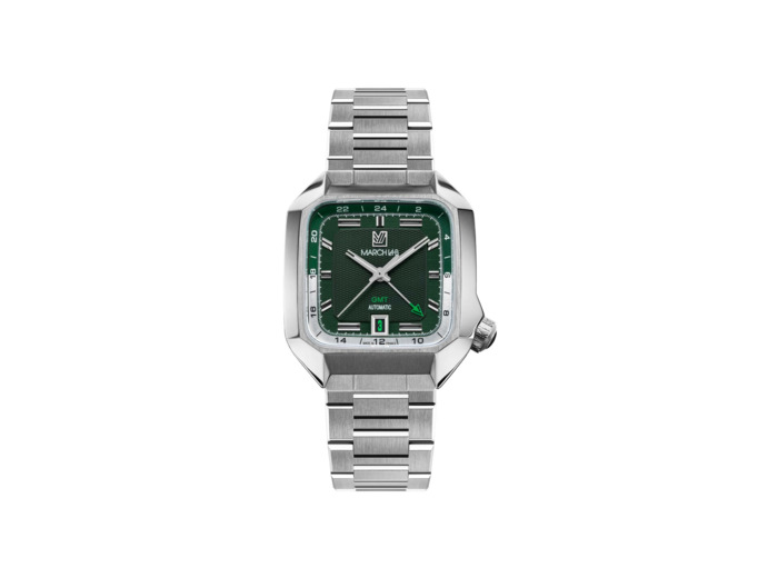 Montre March LA.B AM2 GMT AUTOMATIQUE Black - Acier