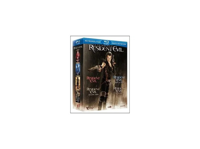 Blu-Ray Resident Evil - Coffret de la Tétralogie -  - Edition Spéciale Fnac