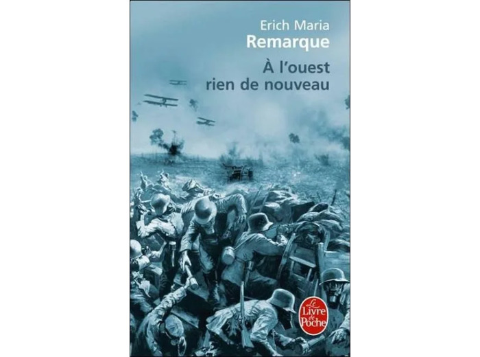 Livre A L'ouest, Rien de Nouveau Erich Maria Remarque