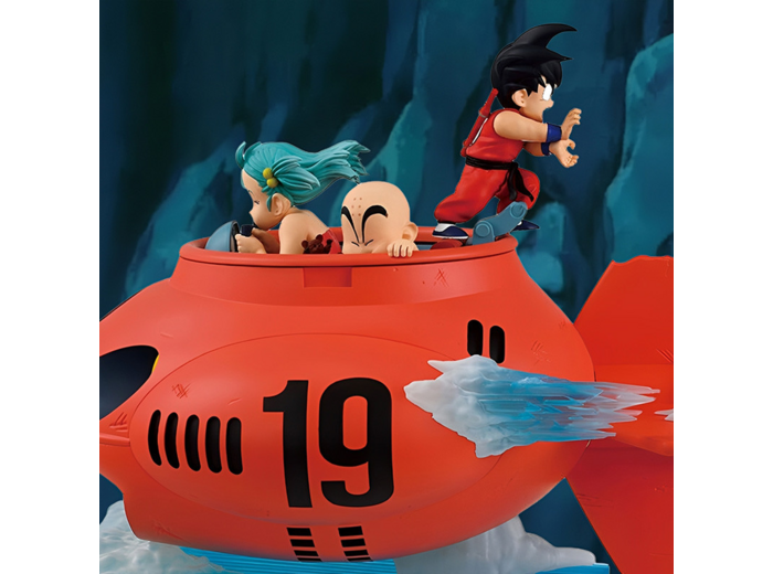 [FIGURINE] DRAGON BALL - ICHIBANSHO MASTERLISE - GOKU BULMA KRILLIN VS RED RIBBON ARMY