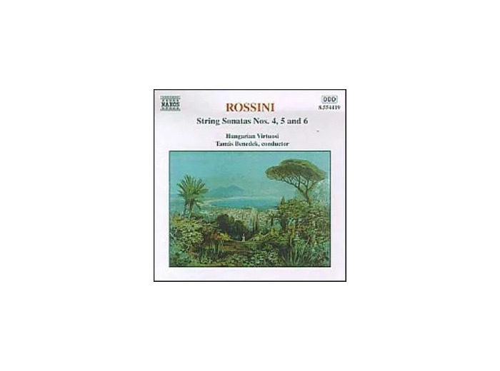 Cd Gioacchino Rossini - Rossini String Quartets Nos. 4, 5 and 6 (1998)