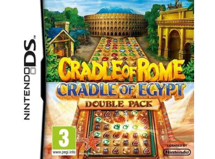 Jeu 3DS Cradle of rome / Egypte (double pack)