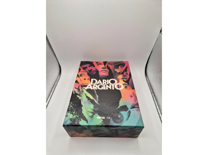 Blu-Ray Dario Argento - Coffret : Phenomena + Profondo rosso + L'Oiseau au plumage de cristal + Ténèbres + Le Chat à neuf queues + Opera + Dario Argento, soupirs dans un corridor lointain - Édition Limitée - Blu - ray