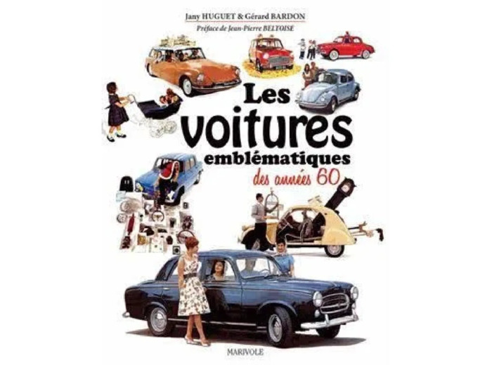 Livre Les voitures emblématiques des années 60