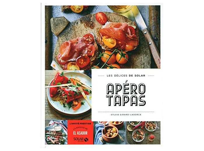 Livre Apéro tapas - Les délices de Solar
