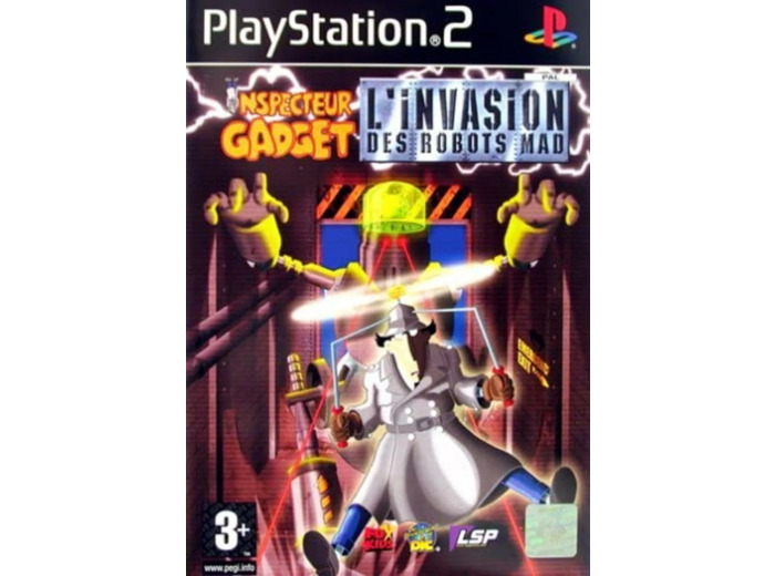 Jeu PS2 Inspecteur Gadget Invasion des robots mad