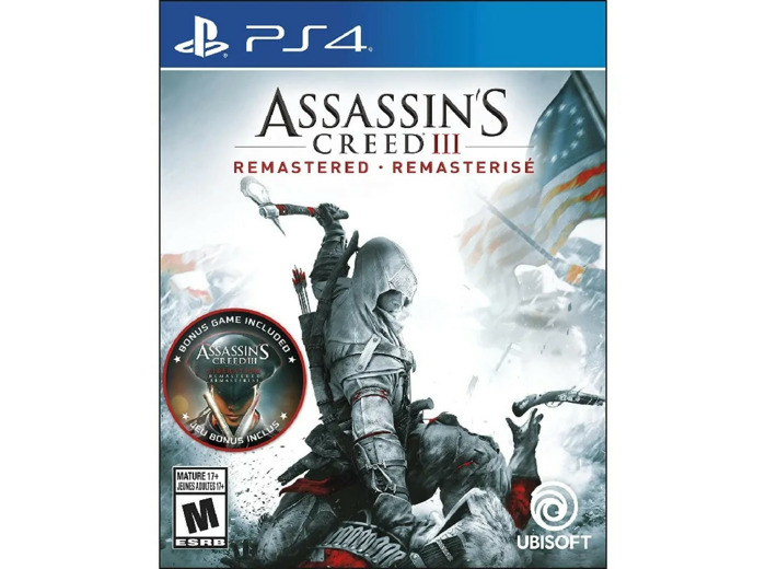 Jeu Ps4 Assassin's Creed III Remastered